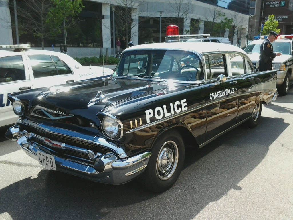 Chagrin Falls Police Department 1957 Chevy Police Car